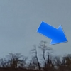 달리는 차에서 우연히 포착된 UFO