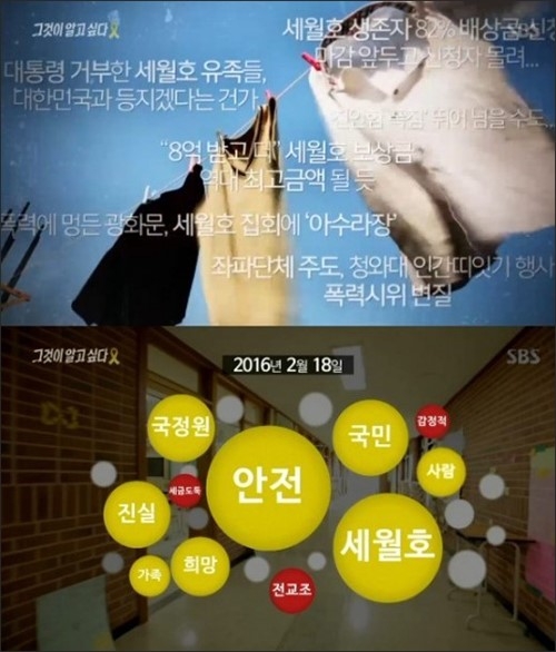 그것이 알고싶다 세월호 참사