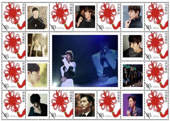 5월초 중국에서 발행될 박해진 우표