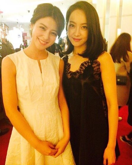 빅토리아와 후지이미나. 사진=후지이미나 인스타그램