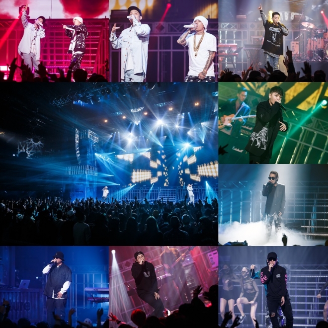 Mnet 쇼미더머니5 프로듀서 특별공연. 사진=Mnet 제공