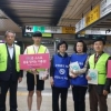 한국청소년멘토링연합, 지하철 입구 금연 캠페인 벌여