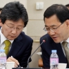 [서울포토] 유승민-주호영, 야당석에서 나란히