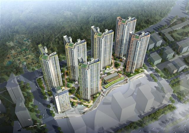 ‘광명역 태영 데시앙’ 조감도.