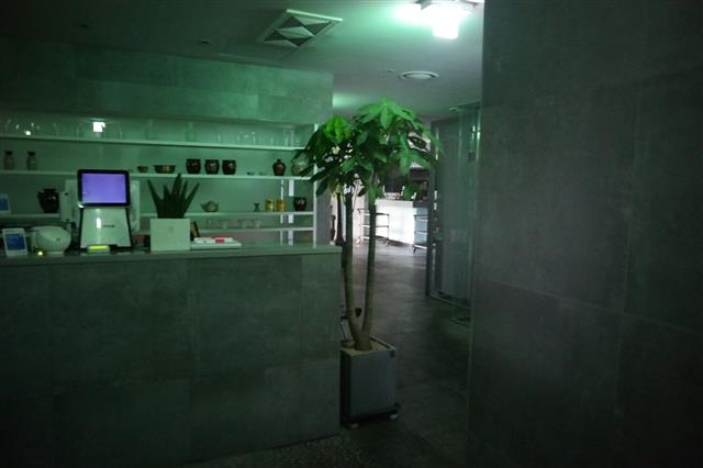 식당 내부 사진.