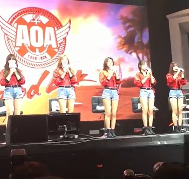 AOA ‘GOOD LUCK’ 쇼케이스