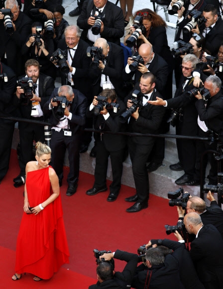 레드카펫의 여왕 케이트 모스