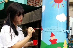 은평구 대조동 전봇대가 그림옷 입을 까닭은?