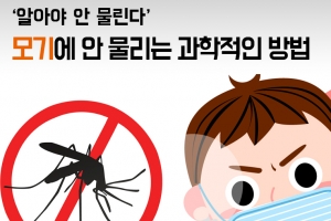 [카드뉴스]“알아야 안 물린다” 모기 안 물리는 과학적인 방법