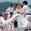 [서울포토] 태권도 격파시범