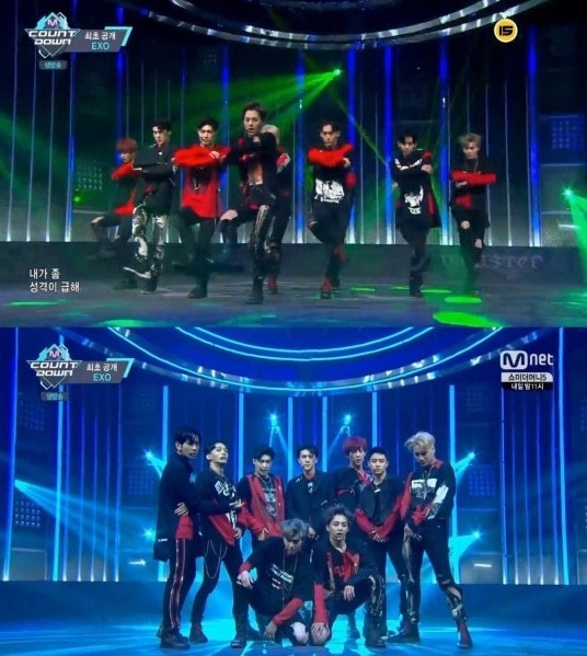 엠카운트다운 엑소, 더블 타이틀곡 ‘몬스터’ ‘럭키 원’