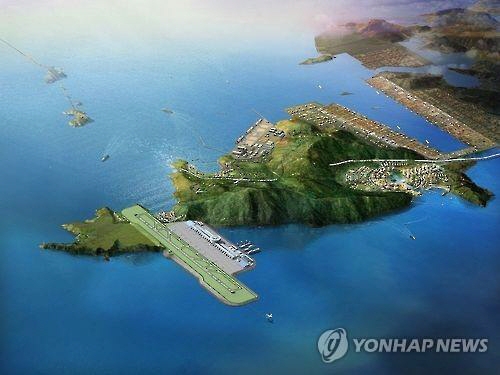 가덕도 신공항 조감도.연합뉴스