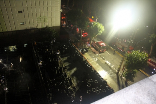 장안동 타이어공장 화재