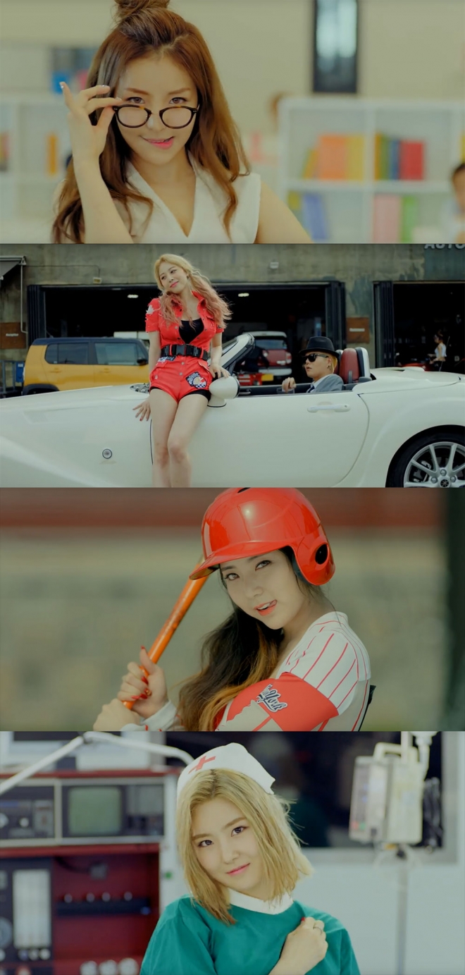 브레이브걸스 ‘하이힐’ 티저 캡처