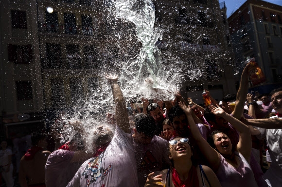 스페인 산 페르민 축제