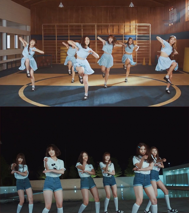 걸그룹 여자친구(GFRIEND) 첫 정규앨범 ‘LOL’ 타이틀곡 ‘너 그리고 나’(나빌레라) 뮤비 티저 캡처