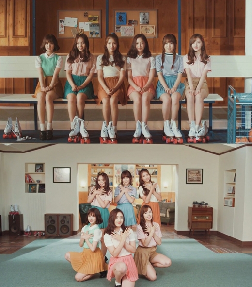 여자친구 신곡 ‘너 그리고 나’(나빌레라) 뮤비 캡처