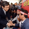 [서울포토] 성주군청 방문한 황교안 국무총리