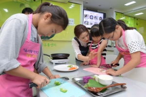 [서울포토] 도봉구, 달리는 쿠킹스쿨