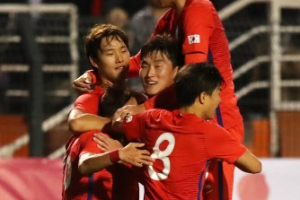 스웨덴에 3-2 역전승…신태용호, 조별리그 열리는 사우바도르 입성