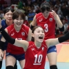 [서울포토] 김연경 ‘일본을 꺾었어요!“