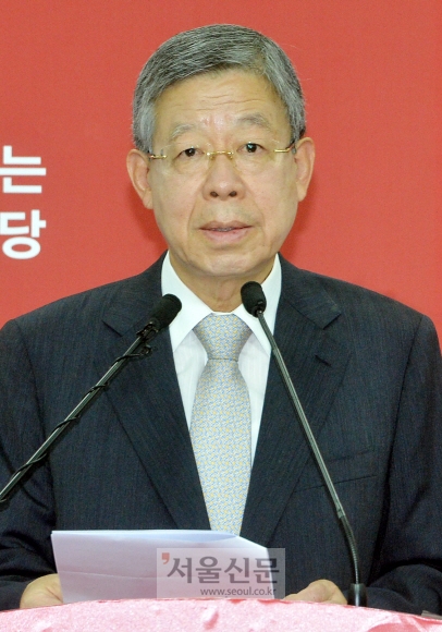 새누리당 김희옥 혁신비대위원장 이종원 선임기자 jongwon@seoul.co.kr 