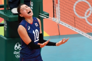 김연경 ‘불꽃 강타’ 러시아도 잡을 뻔