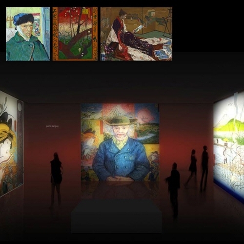 빈센트 반 고흐(Vincent Van Gogh)의 작품이 미디어 아트가 첨단 기술과 만나 미디어 아트로 재탄생했다.