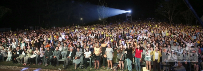 지난해 열린 봉하음악회