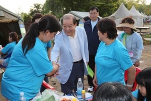 상암 난지캠핑장에 3대가 함께 오세요