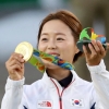 [서울포토] 서른살의 금메달