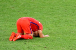 [한국 온두라스]온두라스, 골 넣자 ‘취침모드’…너무 심한 침대축구