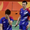 [포토] 배드민턴 이용대·유연성 허탈한 탈락 ‘어쩌다 이렇게…’