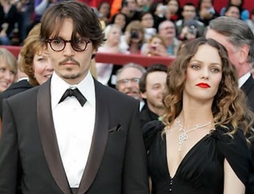 조니 뎁, 바네사 파라디