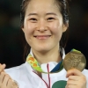 태권도 오혜리 금메달, ‘맏언니’ 금빛 발차기…역대 女최고령 金(종합)