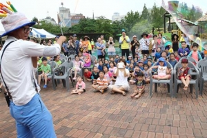 영등포 아이들은 더위 잊었대, 버블쇼 덕분에