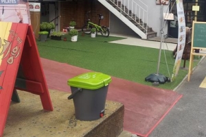 홍대 거리 걷다가 발견한 이것? 음식물 쓰레기 해결책！