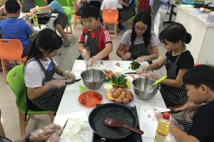 꼬마 요리사들의 ‘건강 요리 대결’