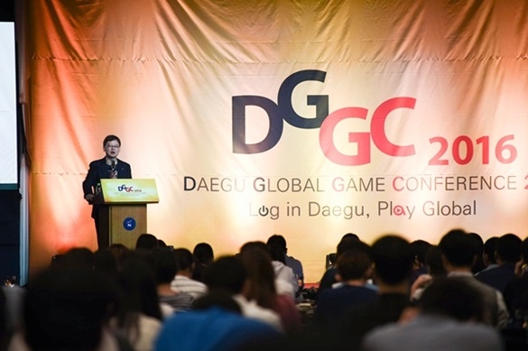 대구광역시가 주최하고 대구디지털산업진흥원이 주관하는 대구글로벌게임컨퍼런스(Deagu Global Game Conference, 이하 DGGC 2016)가 게임산업 관계자들의 뜨거운 관심 속에 2일 막을 올렸다. DGGC 2016 제공.