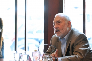 박원순-스티글리츠 뉴욕 대담 “한국 미국 경제적 불평등 해소 시급”