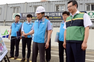 용산구 추석 앞두고 기습 폭우 대비 현장점검