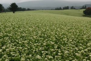 ‘9월 한라산의 눈’ 제주 25만평 메밀꽃밭 풍경 구경하세요