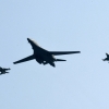 美 전략폭격기 B-1B 1대 한국에 이례적 착륙…北 견제 목적