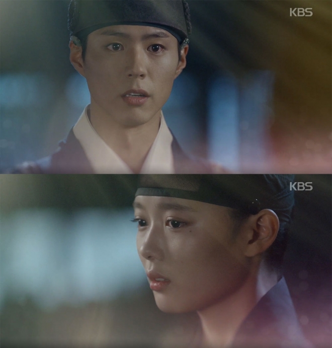 [‘구르미 그린 달빛’ 16회 예고편 캡처] 박보검(이영)과 김유정(홍라온)이 우연히 재회했다.