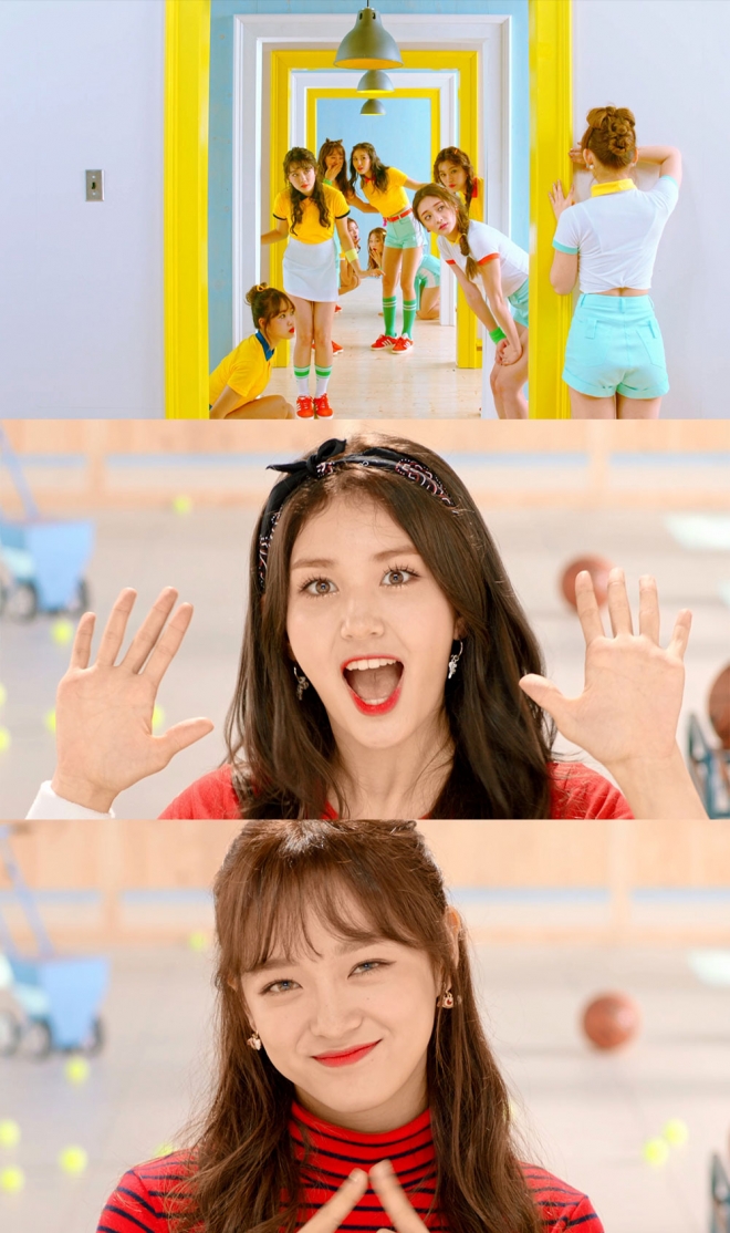 아이오아이(IOI) 컴백 곡 ‘너무너무너무’ 티저 영상 캡처