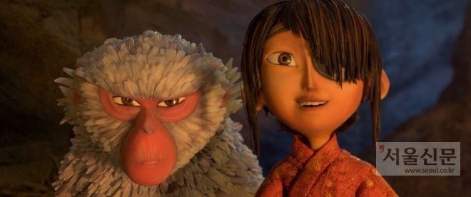 부천국제애니메이션페스티벌(BIAF2016) 개막작인 미국 트래비스 나이트 감독의 ‘쿠보와 전설의 악기’. BIAF 제공 