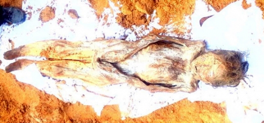 곡성에서 379년 된 여성 미라 발견…머리카락 그대로 남아