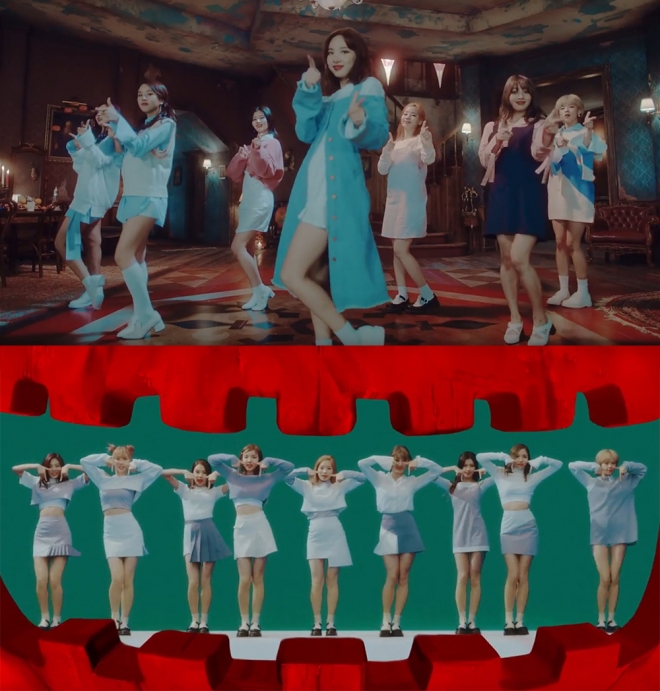 트와이스 ‘TT’(티티) 뮤비 캡처
