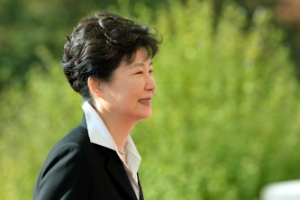 [서울포토] 국회 입성하는 박근혜 대통령