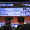 미국 대선, 개표 초반 ‘대이변’…선거인단 트럼프 128명 vs 힐러리 97명